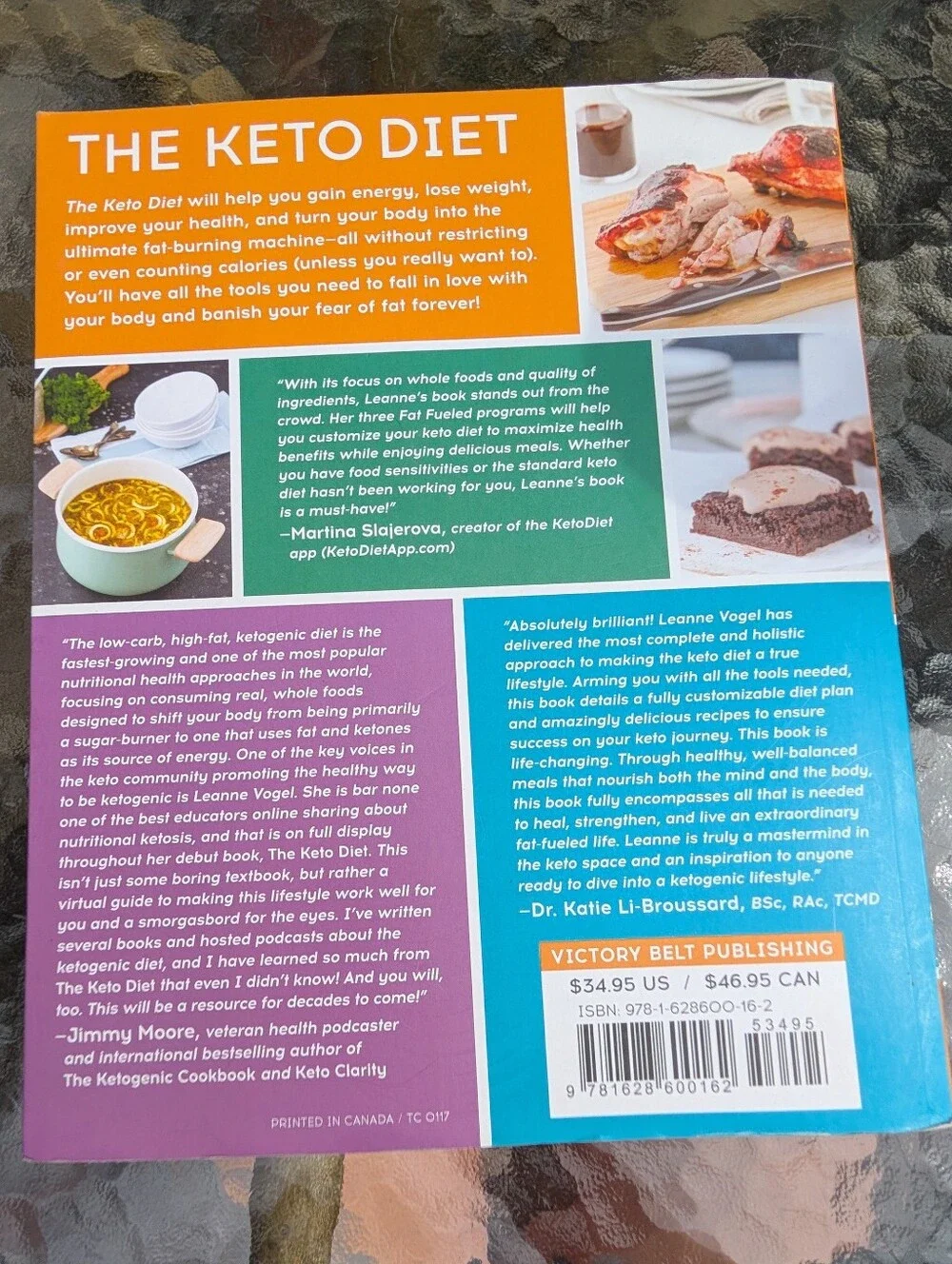 The Keto Diet Cookbook by Leanne Vogel